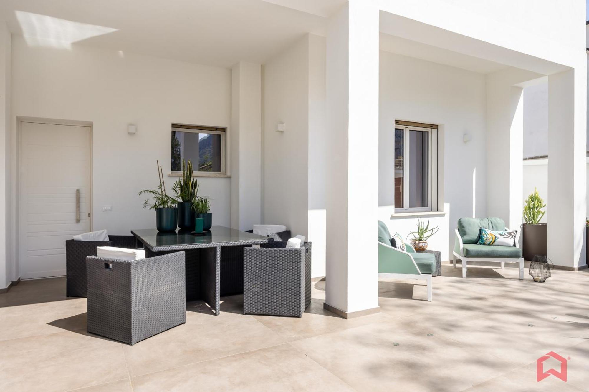 פלרמו Appartamento In Villa Con Piscina Privata מראה חיצוני תמונה