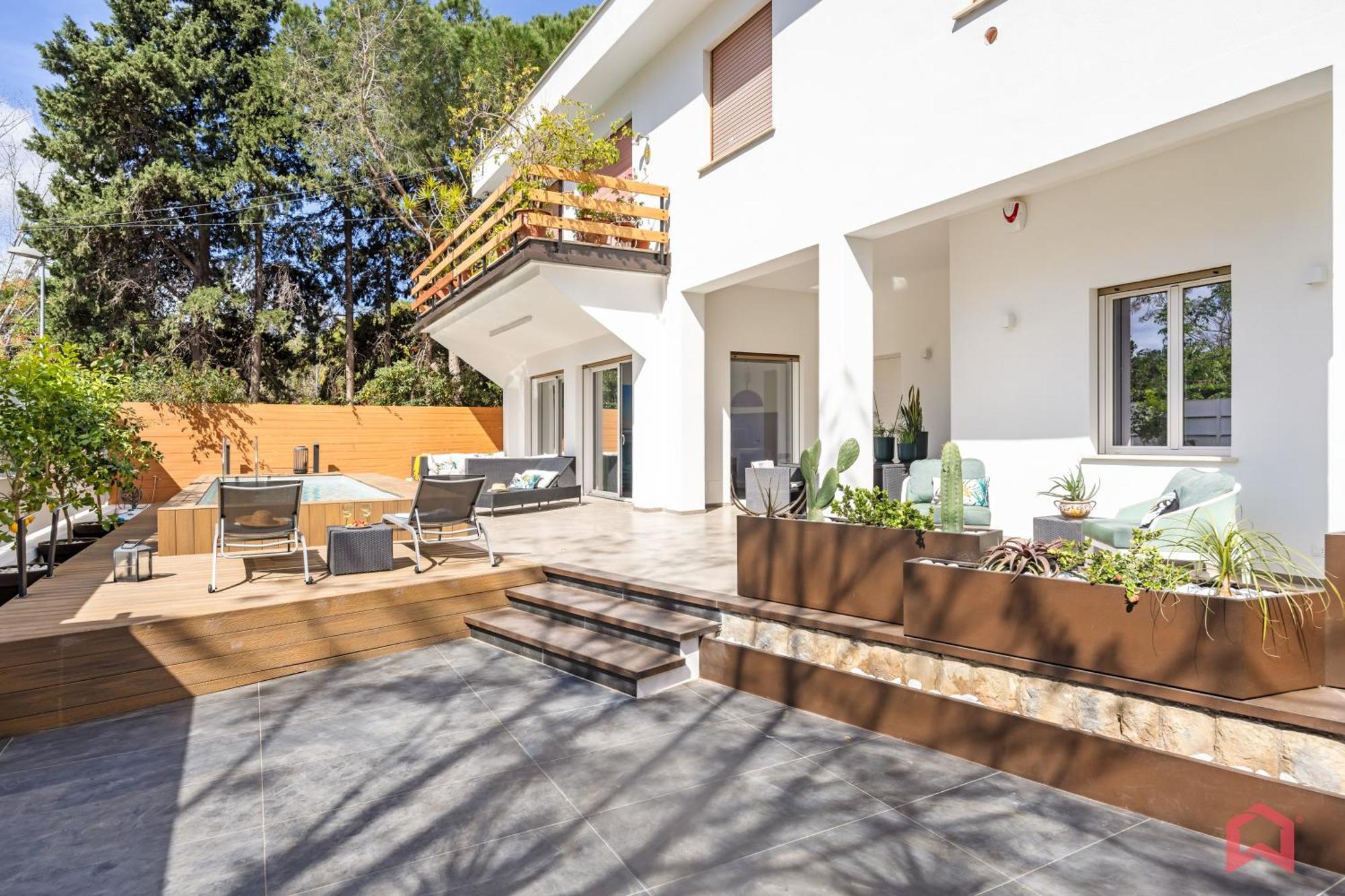 פלרמו Appartamento In Villa Con Piscina Privata מראה חיצוני תמונה