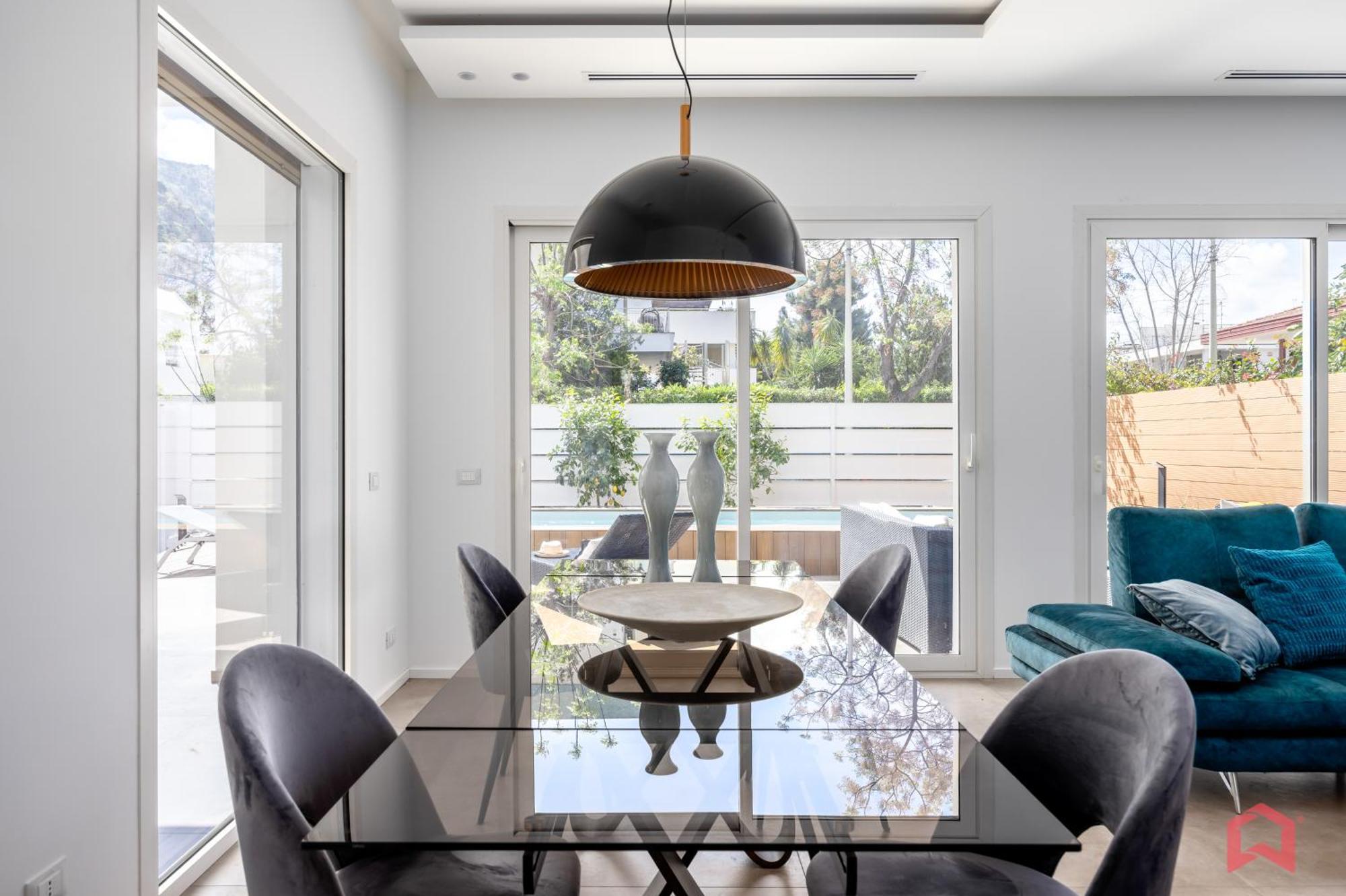 פלרמו Appartamento In Villa Con Piscina Privata מראה חיצוני תמונה