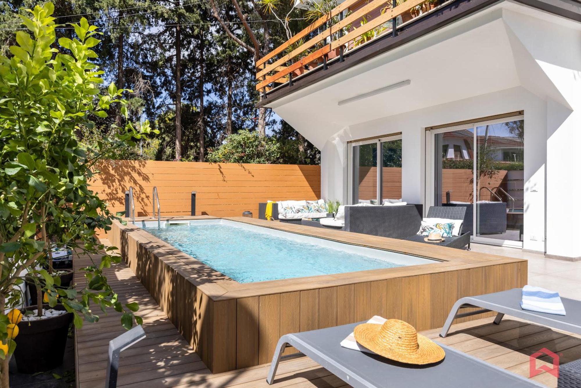 פלרמו Appartamento In Villa Con Piscina Privata מראה חיצוני תמונה